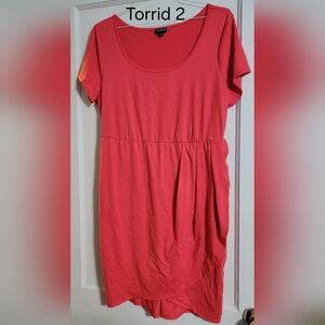 Torrid Coral Dress